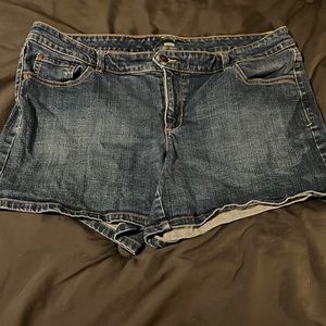 Blue stretch shorts from old navy